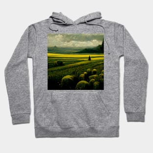 Peaceful Yellow Field | Gazing Hoodie